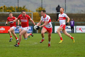 Shane McGuigan was extremely harshly dismissed on a a second yellow card against Roscommon on Sunday.