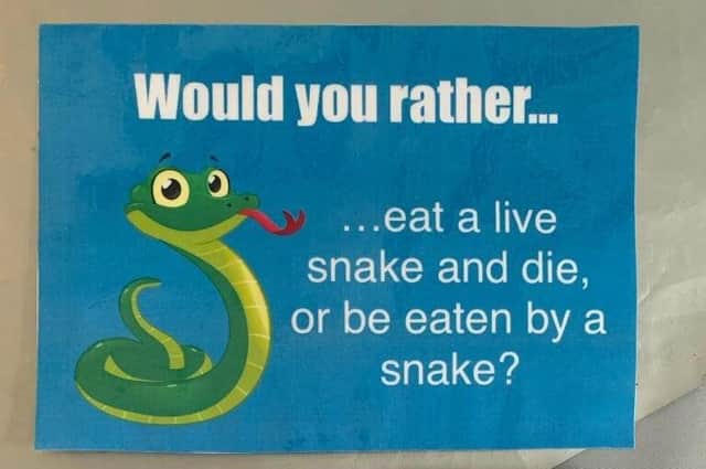 Some of the questions that will be asked at the Death Cafe.