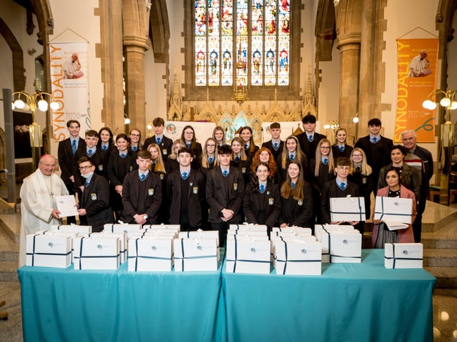 St Colm's High School.