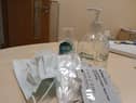 Masks, sanitiser, Covid tests.