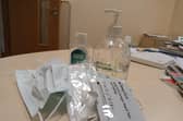Masks, sanitiser, Covid tests.