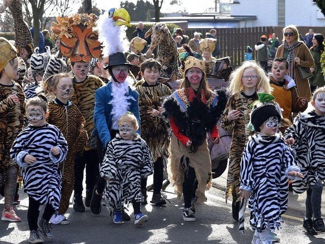 BUNCRANA: The parade gets under way at 3pm.The community will participate in the parade and there will be prizes galore for fancy dress - adults and children- floats, business and community, schools, scouts and clubs, etc. DER1118GS019