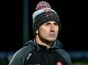 Derry boss Rory Gallagher will be without his top scorer for this weekend's crucial top of the table clash with Galway.