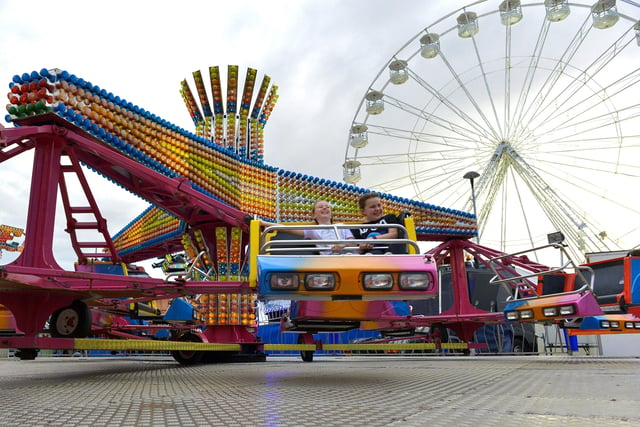 Cullens funfair at Canal Court, Strabane. The fair will be open from 2pm-1opm on weekends and 6pm-10pm on weekdays until March 20. DER2038GS – 041