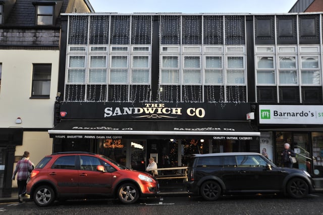 The Sandwich Co. on Bishop Street.