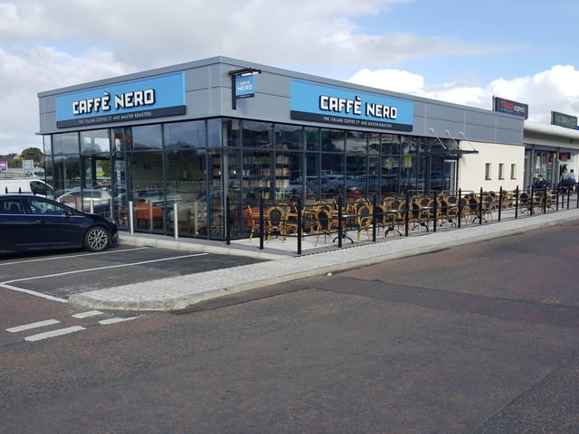 Cafe Nero in the Crescent Link and in Richmond Centre.
