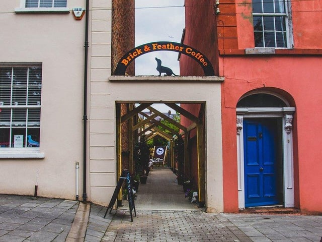 Brick & Feather on Great James' Street.