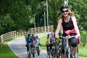 Cycle and pathways have been built into the A6 dualling project.