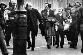 Thirteen people were killed on Bloody Sunday. Another man died later.