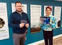 Deirdre Bradley and Davin Doherty from Carndonagh Traders' Association.