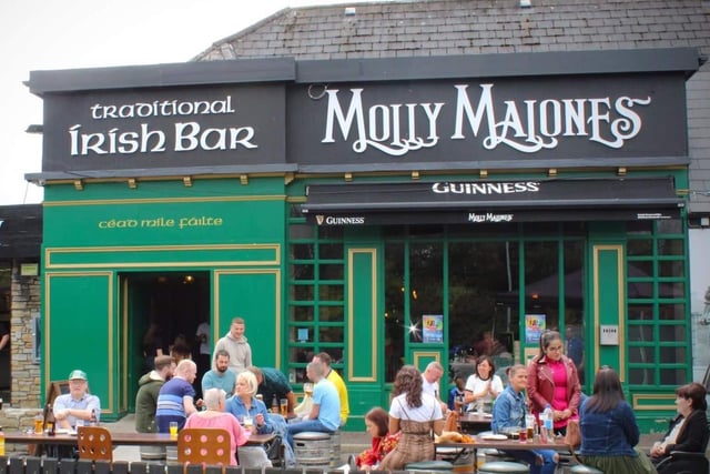 Molly Malone's on the Northland Road have outside picnic benches and a spacious indoor area for when the sun goes down.