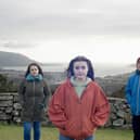 Lisa Duffy, Eimear Fearon, and James Doran in Before You Go. Photo Ciaran Dunbar.
