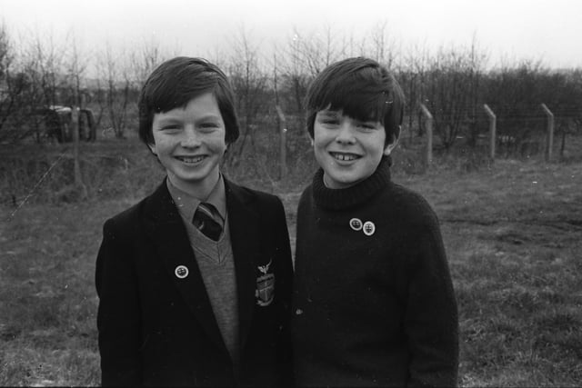 Niall and Conor Ó Somacháin, De Burgh Terrace, winners of the duet under-12 at the Londonderry Feis. Conor, on right, also won the boys’ solo under-10.