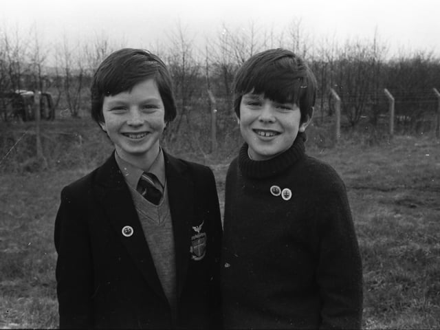 Niall and Conor Ó Somacháin, De Burgh Terrace, winners of the duet under-12 at the Londonderry Feis. Conor, on right, also won the boys’ solo under-10.