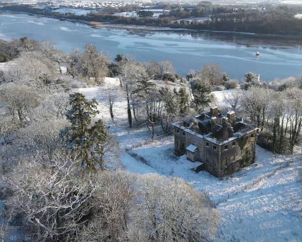 RIVERSIDE MANSION... Aerial photograph of Boomhall as it is today. Photo: Rory O'Donnell.