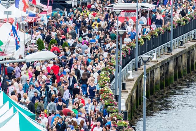 The Quay along the River Foyle during the Maritime Festival in 2016. Picture Martin McKeown. Inpresspics.com. 10.07.16