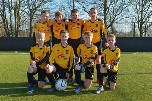 St John’s PS who took part in the Ryan McBride Schools Cup. Picture by George Sweeney