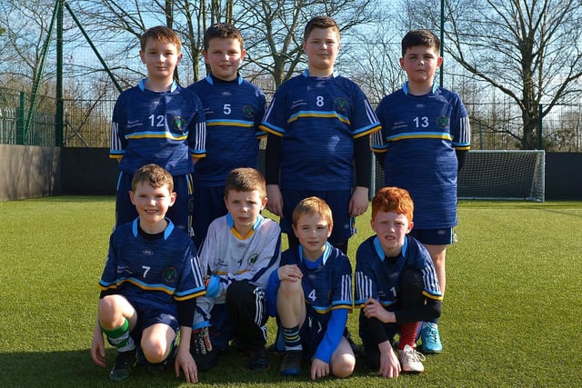 Gael Scoil Daroige team that took part in the Ryan McBride Schools Cup. Picture by George Sweeney
