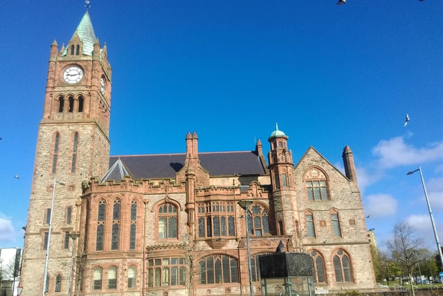 The historic Guildhall in Derry contains an amazing exhibition on the Plantation of Ulster and some of the finest stained glass windows on these isles.