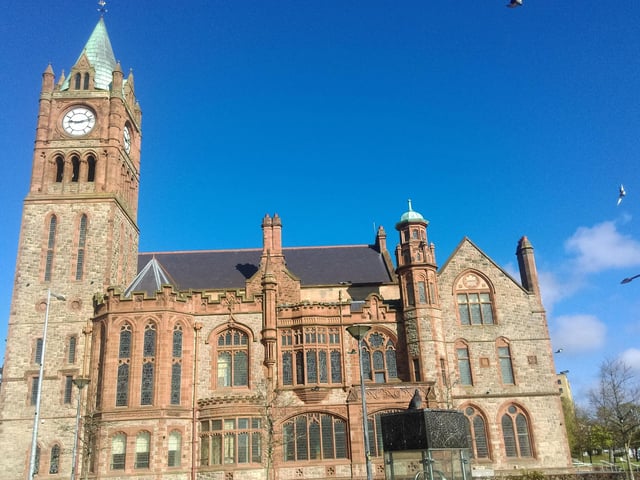 The historic Guildhall in Derry contains an amazing exhibition on the Plantation of Ulster and some of the finest stained glass windows on these isles.