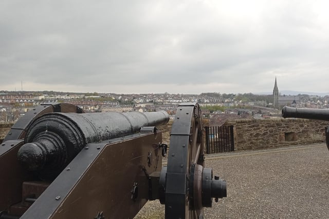 The historic Walls of Derry are a must.