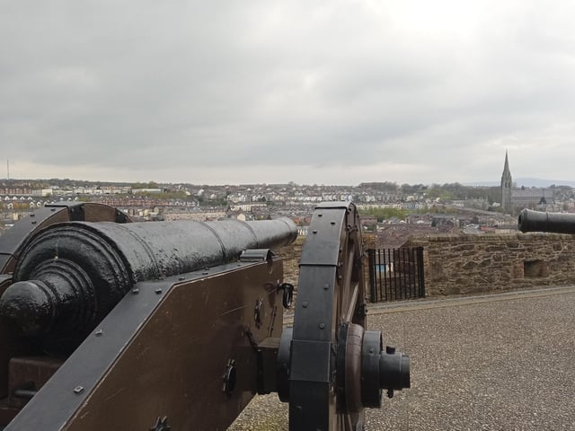 The historic Walls of Derry are a must.