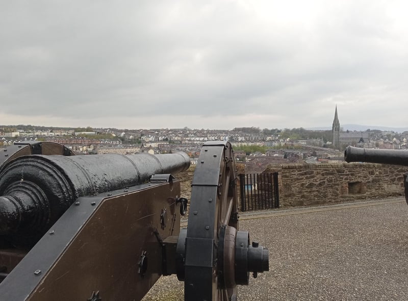 The historic Walls of Derry are a must.