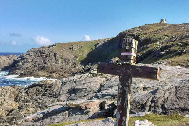 Fit for a goddess... Banba's Crown, Malin Head - Ireland's most northerly point named for the sister goddess to Erin and Fodhla of the Tuatha De Danann mythical race.