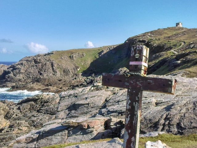 Fit for a goddess... Banba's Crown, Malin Head - Ireland's most northerly point named for the sister goddess to Erin and Fodhla of the Tuatha De Danann mythical race.