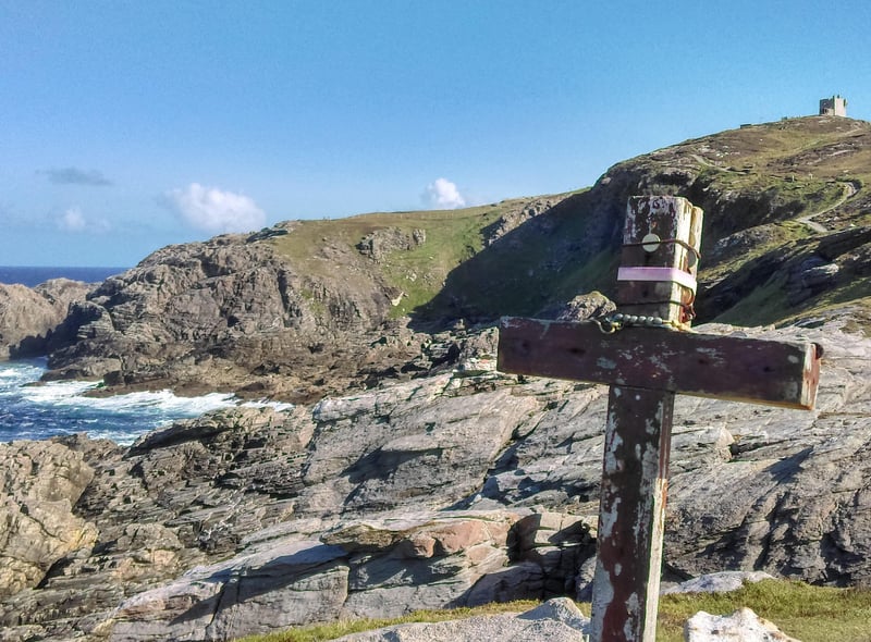 Fit for a goddess... Banba's Crown, Malin Head - Ireland's most northerly point named for the sister goddess to Erin and Fodhla of the Tuatha De Danann mythical race.