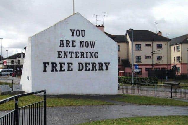 Free Derry corner.