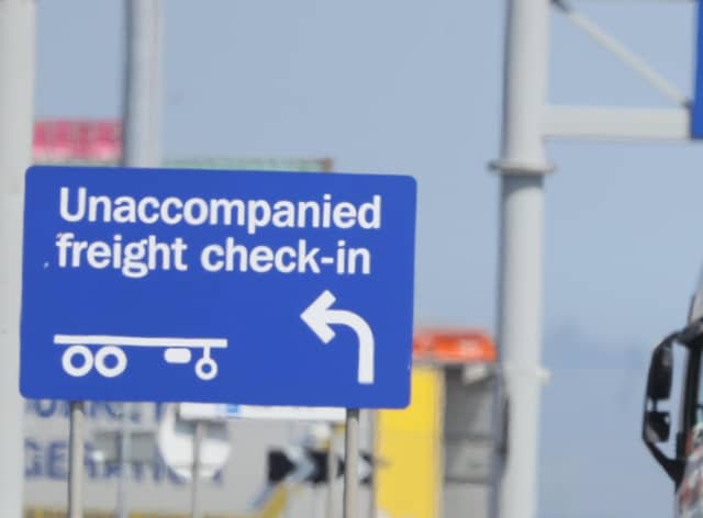 A very small number of food loads were refused entry.