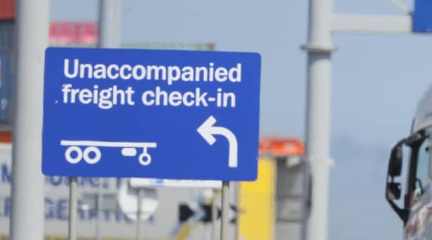 A very small number of food loads were refused entry.