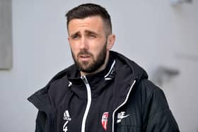 Danny Lafferty is rated doubtful for Friday night's match against Bohemians at Dalymount Park after sustaining a hamstring injury.