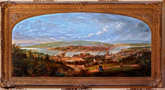 This depiction of the ‘island of Derry’ as viewed from the Waterside was painted by artist Jacob Connop in 1863 - just a few years after Aston Jenkins had died.