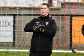 Derry City goalkeeper Brian Maher continues to impressive this season and played his part in Republic of Ireland U21's win in Sweden. Picture by Kevin Morrison/Event Images & Video