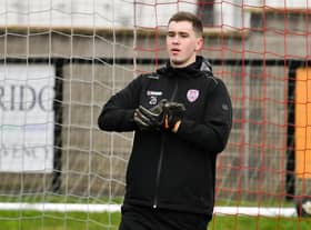 Derry City goalkeeper Brian Maher continues to impressive this season and played his part in Republic of Ireland U21's win in Sweden. Picture by Kevin Morrison/Event Images & Video