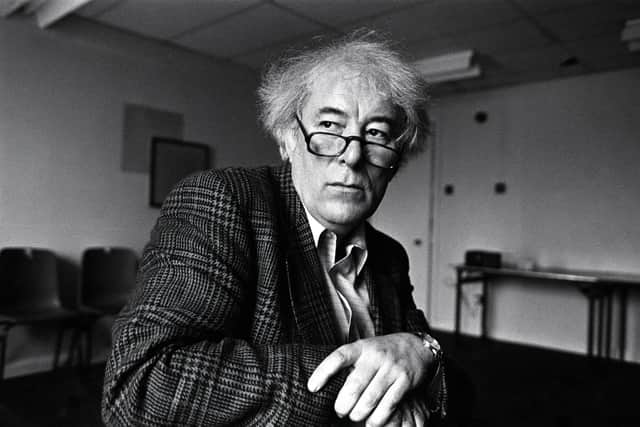 Seamus Heaney.