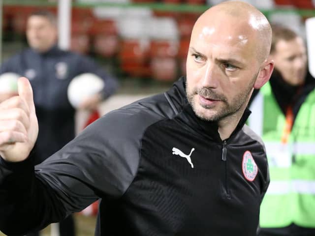 Cliftonville manager Paddy McLaughlin has a fully fit squad apart from Jamie McDonagh, who misses out through suspension.