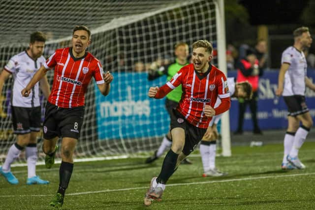 Derry City's Jamie McGonigle has been in sparkling form this season. Picture by Kevin Moore/MCI