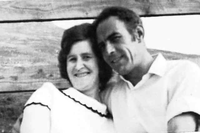 Gerald Cloete with his wife, Mary (née Gardiner).