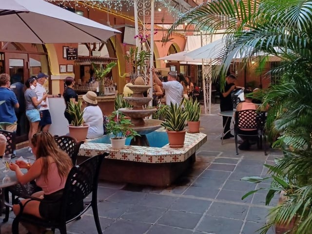 Barrachina in San Juan, Puerto Rico, where the Piña Colada was invented.