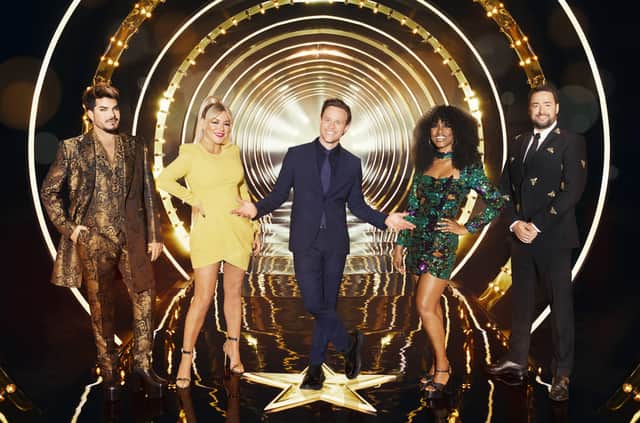 Adam Lambert, Sheridan Smith, Olly Murs, Beverley Knight and Jason Manford