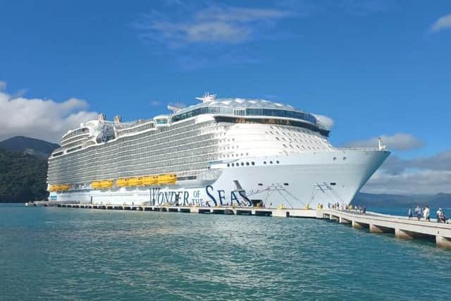 Royal Caribbean's Wonder of the Seas.