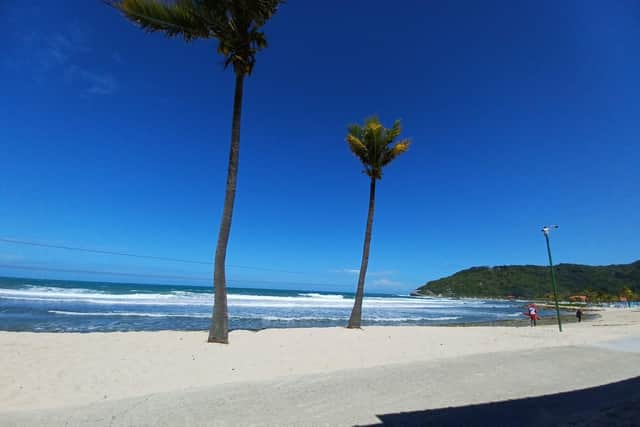 One of the idyllic beaches at Labadie