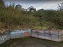 The area to the rear of Alexandra Park in Derry (Google Earth).