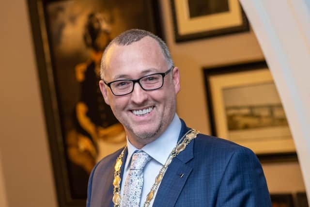 Chamber President Aidan O'Kane