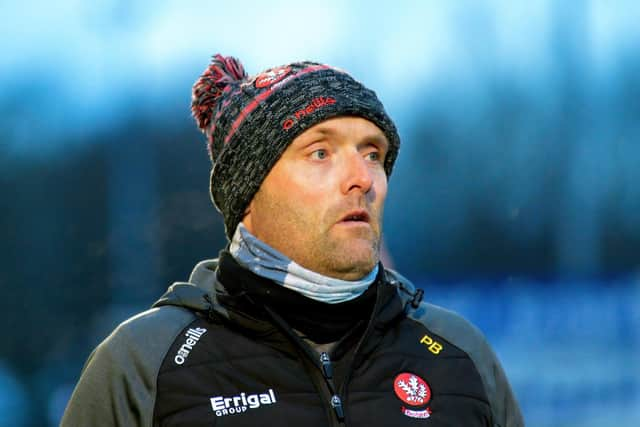 Derry Under 20 manager Paddy Bradley. (Photo: George Sweeney)