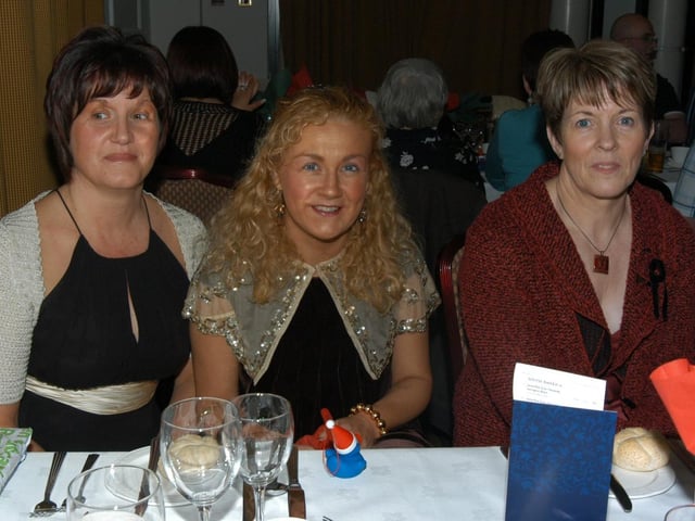 Jacqueline McDermott, Loretta Bradley and Marian O'Neill from Trench Road Primary School. 1412Ap1