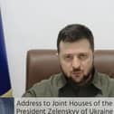 President of Ukraine Volodymyr Zelensky addresses TDs and Senators live from Kyiv